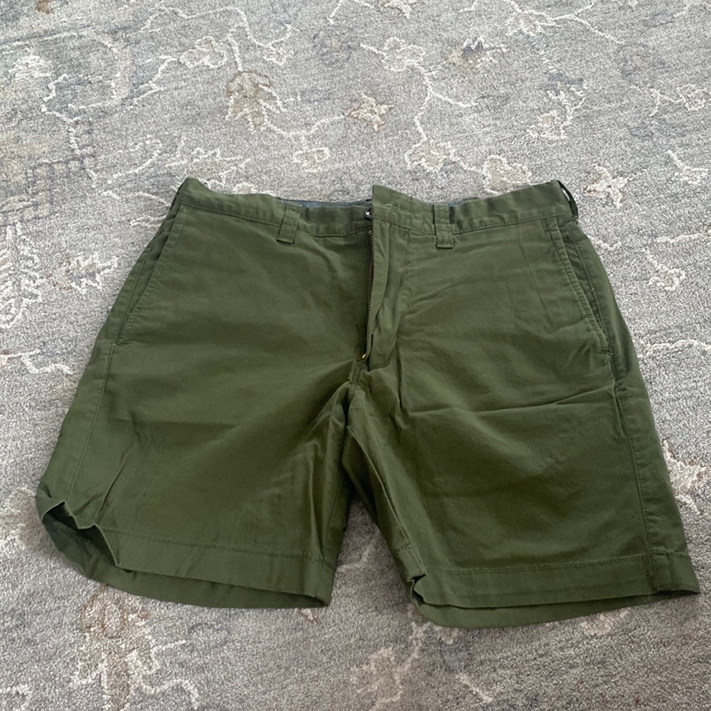 Mens J. Crew stretch chino shorts